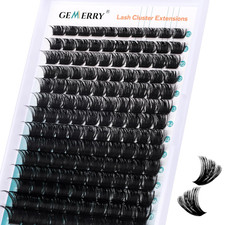 Eyelash Clusters Fluffy Lash Clusters Thick 280Pcs 200D Cluster Eyelash Extensio