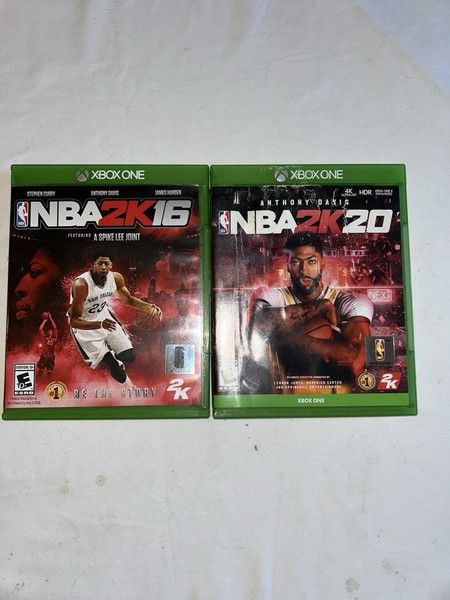 Paquete de juegos Xbox One NBA 2K16 y NBA 2K20