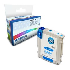 Refresh Cartridges Replacement Cyan C4911A/HP 82 Ink Compatible With HP Printers