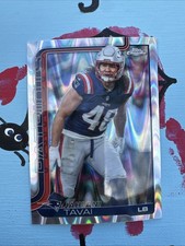 2025 Topps Chrome - Jahlani Tavai Wave Refractor #213