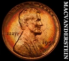 1957 Lincoln Wheat Cent - Choice Gem Brilliant Unc  No Reserve  #i6344