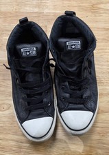Converse Chuck Taylor Street Mid Black - 143727C Size 12