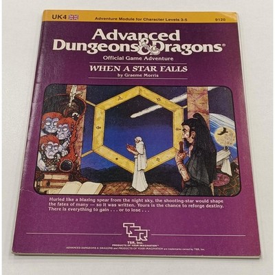 AD&D ADVANCED DUNGEONS & DRAGONS 9120 WHEN A STAR FALLS