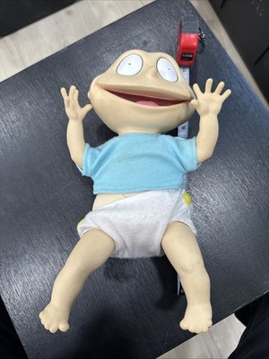 Nickelodeon Tommy Rugrats Play Doll Blue Shirt White Diaper Cartoon Character
