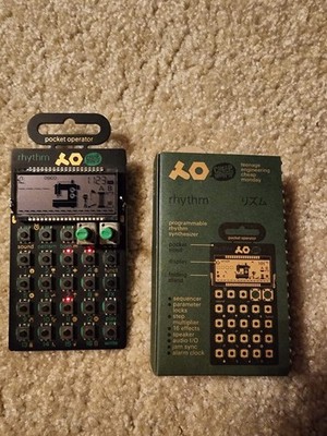Teenage Engineering Pocket Operator PO-12 Rhythm Drum Machine Sequencer