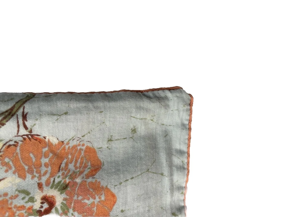 Funda de Almohada Martha Stewart Azul Floral Rayas 100% Algodón Talla Estándar 1 Par Foto 3 de 4