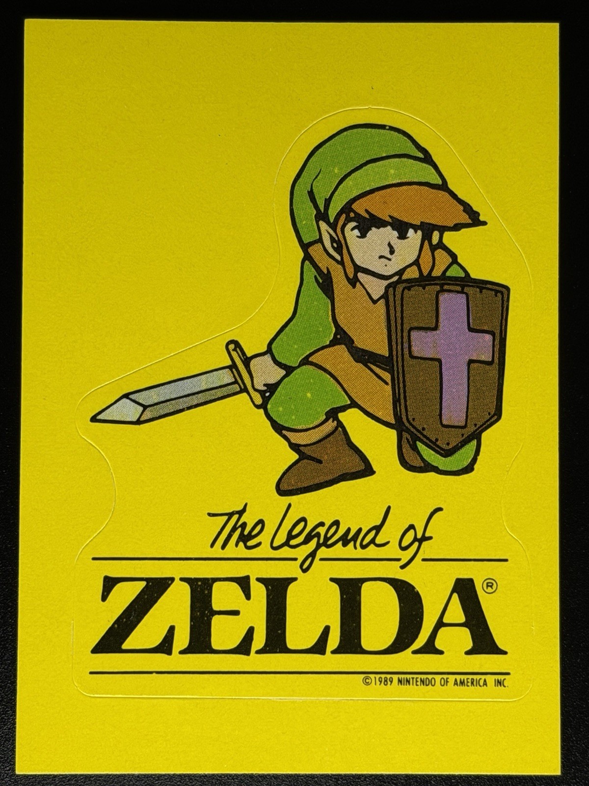 1989 Topps Nintendo Stickers The Legend of Zelda #5 Link