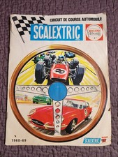 Catalogue SCALEXTRIC 1968-69 Circuit de Course Automobile Meccano Triang Vintage