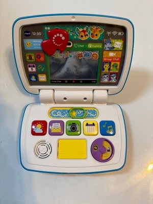 VTech 80-524700 Toddler Tech Laptop English Tested Handheld Toy  Baby Animals