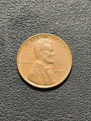 1951-S Lincoln Wheat Cent — photo from the most recent tracked eBay sale