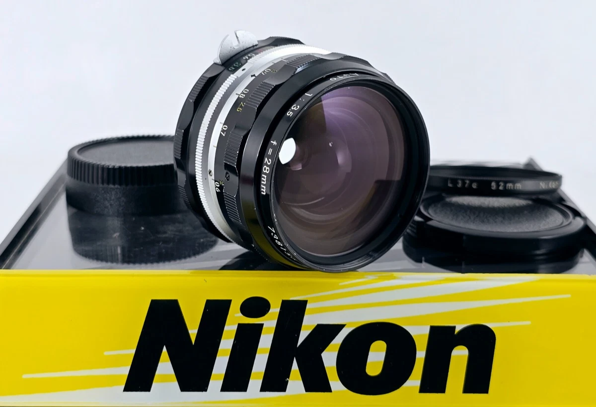 ニコン　Ai-nikkor28mm f3.5 美品 Nikon f/3.5 Camera Lenses 28mm Focal for sale | eBay