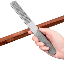 Wood Rasp File 4 Way Hand File and Round Rasp, Half Round Flat & 4 in 1 Rasp