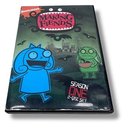Making Fiends Season One 2-Disc Set DVD Nickelodeon Animated Comedy Horror Rare