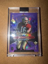 🔥2026 Wild Card 5 Card Draw Stacked Deck Black Tie Joe Montana 2/4 Football🔥
