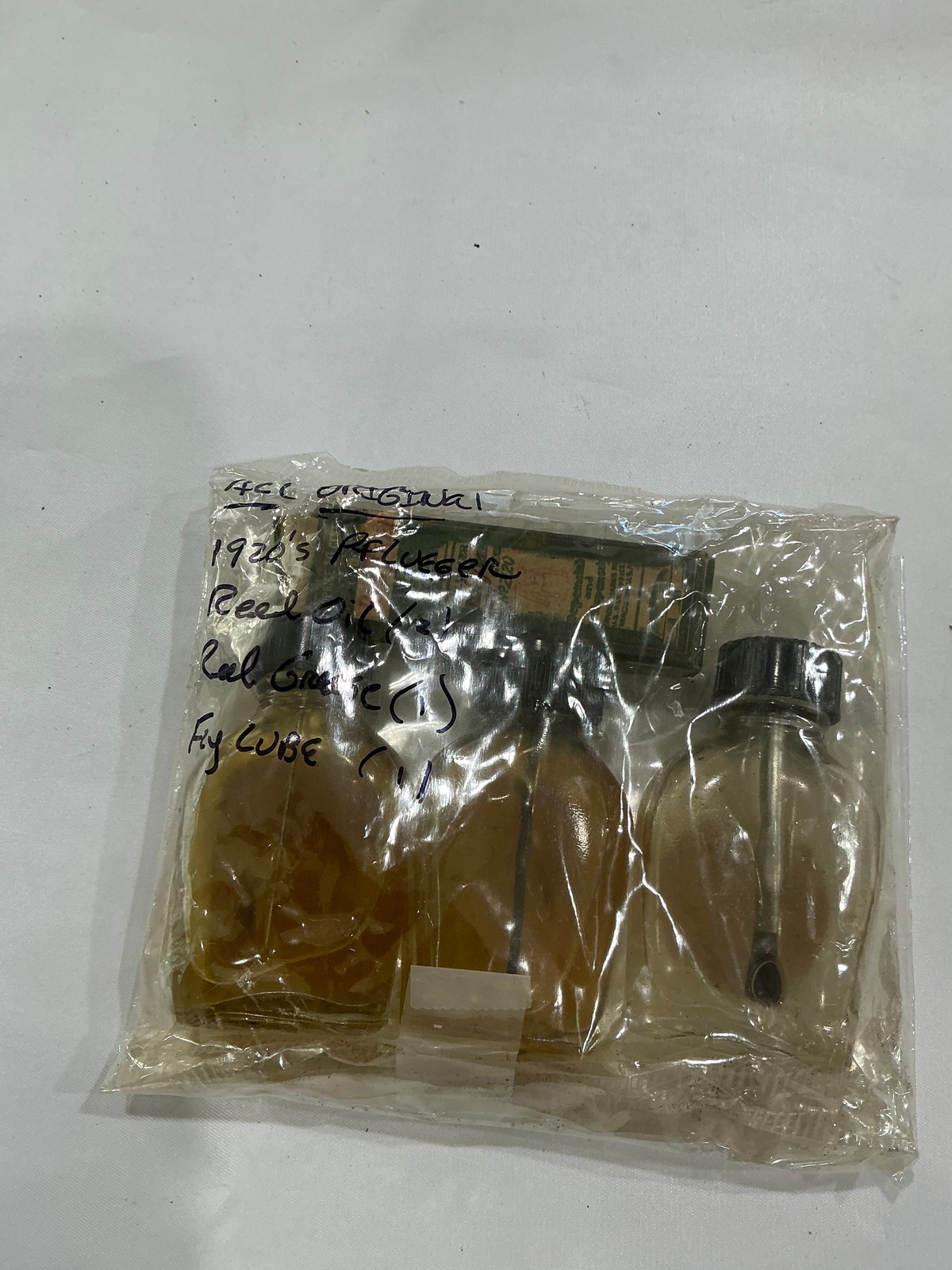 Vintage Pflueger Fly Reel Oil set