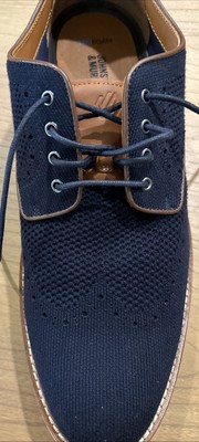 20-5361 UPTON WINGTIP MEN'S SHOES FRESH FOAM BLACK KNIT JOHNSTON