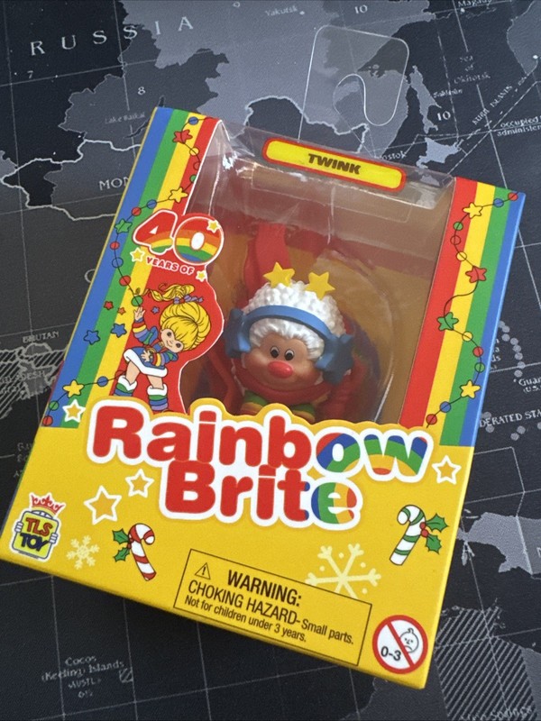 Rainbow Brite Twink Mini Figure NEW IN BOX CheeBee 40th Anniversary
