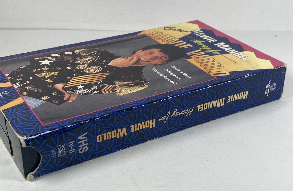 Howie Mandel Hooray for Howie Would, VHS 1990 Stand Up Comedy