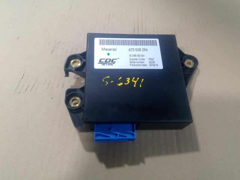 2014 - 2017 MASERATI QUATTROPORTE M156 SUSPENSION CONTROL MODULE OEM 670008294
