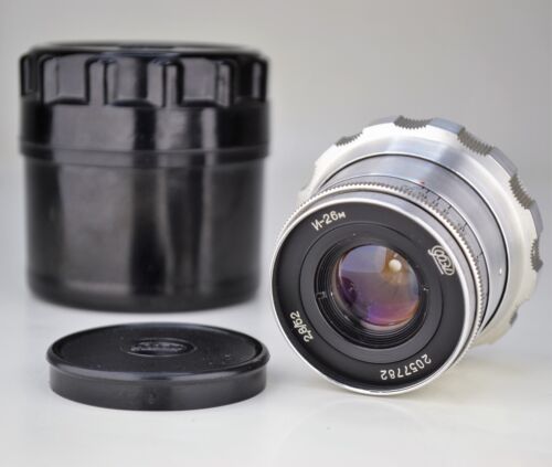 SERVICED! NEAR EXC! USSR INDUSTAR-26m RANGEFINDER LENS, M39 for FED/ZORKI (2) - Picture 1 of 9