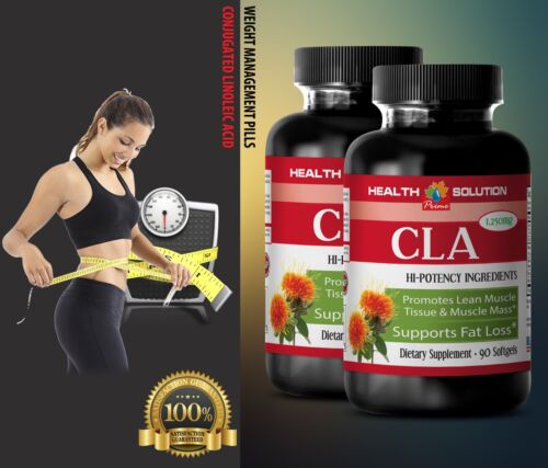 blood sugar - CLA 1250 mg  - 2 Bottles 180 Softgels-program - Picture 1 of 12