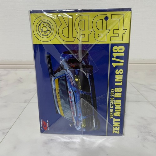 EBBRO 1:18 ZENT Audi R8 LMS SUPER GT300 2012 Blue #21 81003 Minicar from Japan - Picture 3 of 10