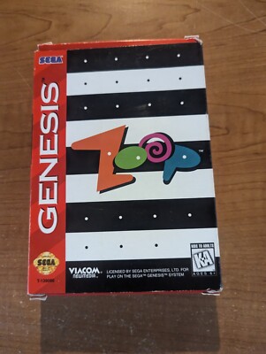 Zoop (Sega Genesis, 1995) 40824231020| eBay