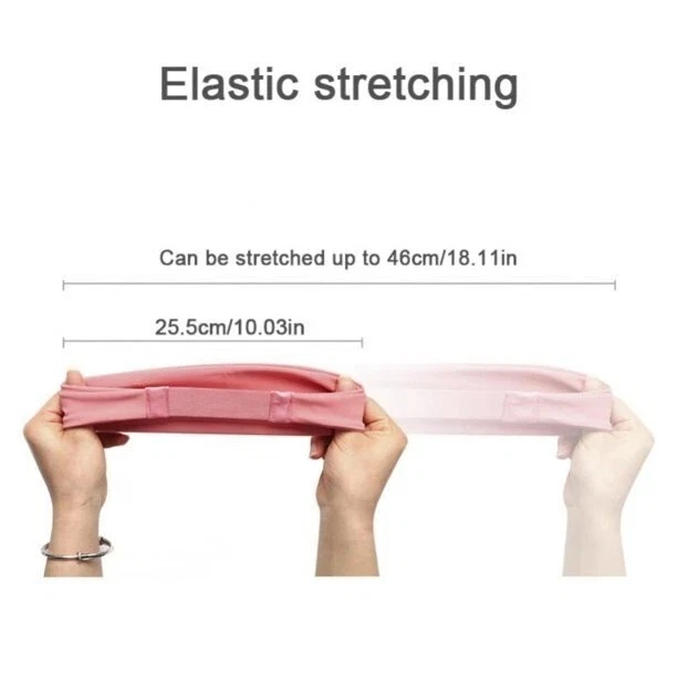 Faixa de cabeça elástica fina esportes ioga academia faixa de cabelo envoltório faixa de suor feminina masculina - Imagem 2 de 4