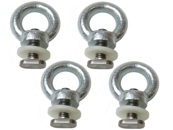 Ledoo Lashing Eyelets, 4 X Load Lashing Eyelets And 4 X Carabiners Are - View #9