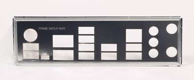 New IO Shield Backplate for ASUS PRIME X670-P WIFI ATX Motherboard
