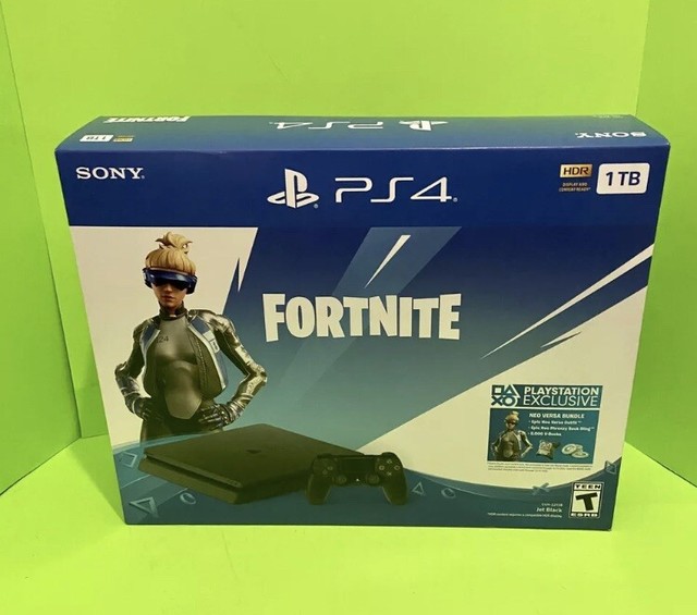 Sony PlayStation 4 1TB Fortnite Neo Versa Console - Jet 