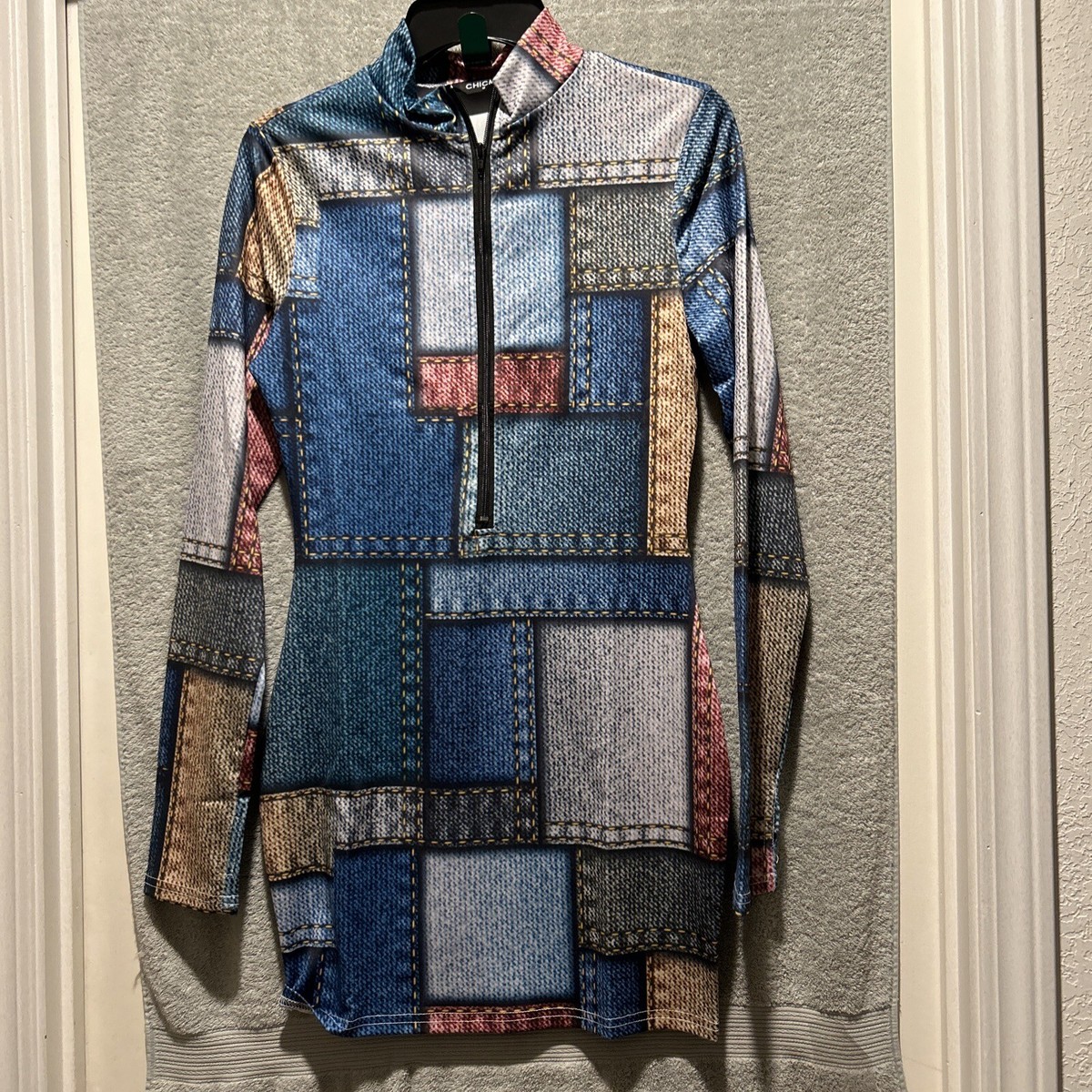 Chicme Patchwork Maxi Dress - Medium | eBay