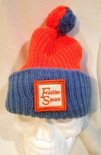 Rare Vtg 'Fashion Square Mall' Winter Pom Cap Saginaw, MI
