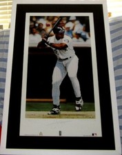 Frank Thomas autographed signed White Sox litho art print custom framed #155/450