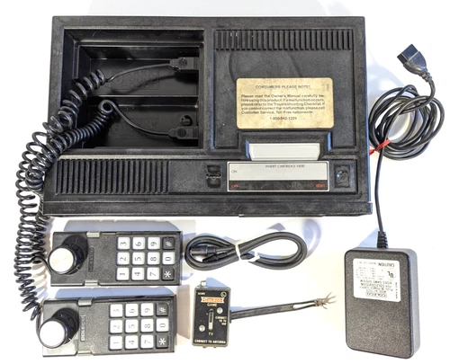 Coleco ColecoVision Console Bundle UNTESTED w 2 Controllers , AV & Power Cord