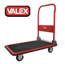 CARRELLO PORTAPACCHI 150 Kg. CON PIANALE E MANICO PIEGHEVOLE "VALEX"