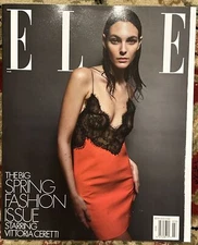 Elle Magazine The Big Spring Fashion Issue March  2024 Vittoria Ceretti