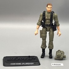 G.I. Joe 2008 CPL. BREAKER  V1  Communications Officer 3.75 Figure