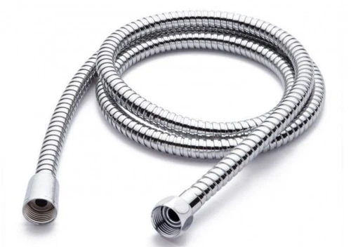 Signature Hardware  449693  Chrome 60" Stretchable Hand Shower Hose - Picture 1 of 4