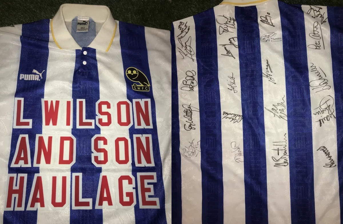 PUMA Sheffield Wednesday Memorabilia Football Shirts (English