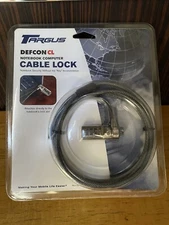 Brand New Targus Defcon CL Computer Security Cable Lock Laptop PA410U v3