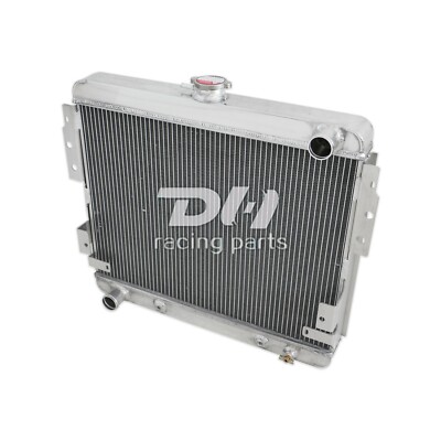 4Row Aluminum Hi Performance Radiator for 75 76 1977 1978 Ford Mustang II V8 Eng