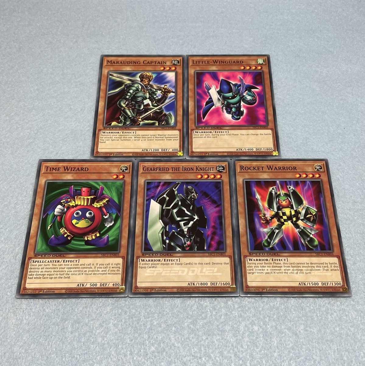 yugioh speed duel joey deck Yugioh Joey Wheeler 25 Card Deck Time Wizard Flame Swordsman Rocket Warrior  NM