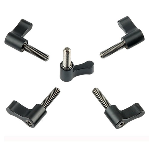 NICEYRIG Universal M5 thread Knob Bolt Wingnut Locking Screws for Rod Clamp Rig - Picture 11 of 25