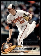 2018 Topps - Brad Brach #358 Orioles All Star Game Stamp SP
