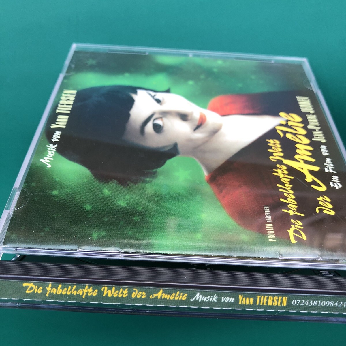 Yann Tiersen AMELIE Film Soundtrack CD Audrey Tautou Chanson Jean