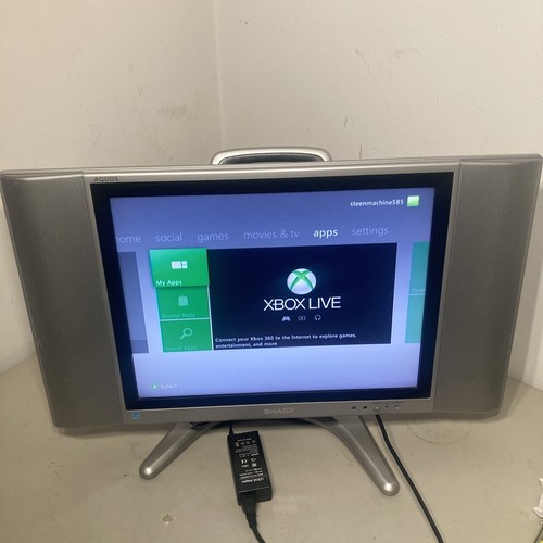 Sharp Aquos Liquid Crystal TV Model LC-20B6U-SM Excellent No Remote - Picture 4 of 15
