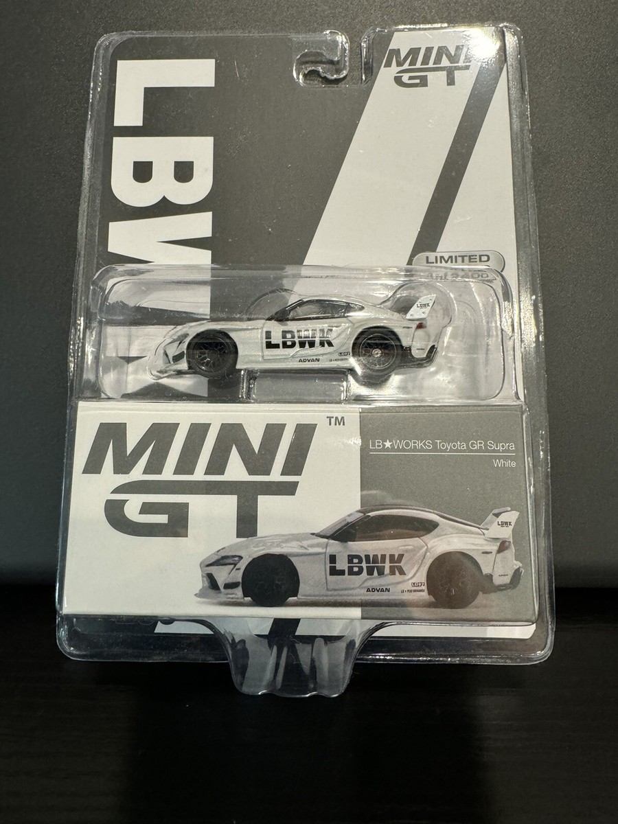 Mini GT LB WORKS Toyota GR Supra White LBWK MGT00235 1:64 | eBay