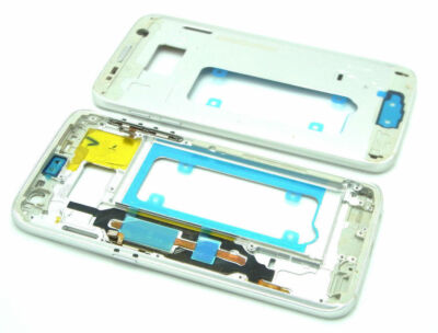 Passend für Samsung Galaxy S7 SM-G930F Mittelrahmen Gehäuse Cover Middle Silver