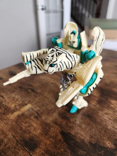 1996 Transformers Beast Wars Tigatron Deluxe Vintage Action Figure Complete